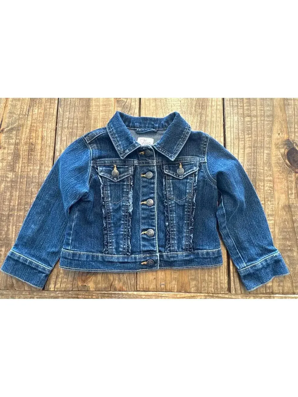The Children's Place Toddler Denim jean Jacket 2T Girls Kids Toddler